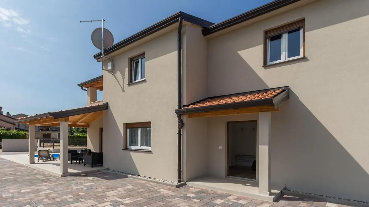 Villa Alcove With Breathtaking Sea View And Private Pool Brtonigla